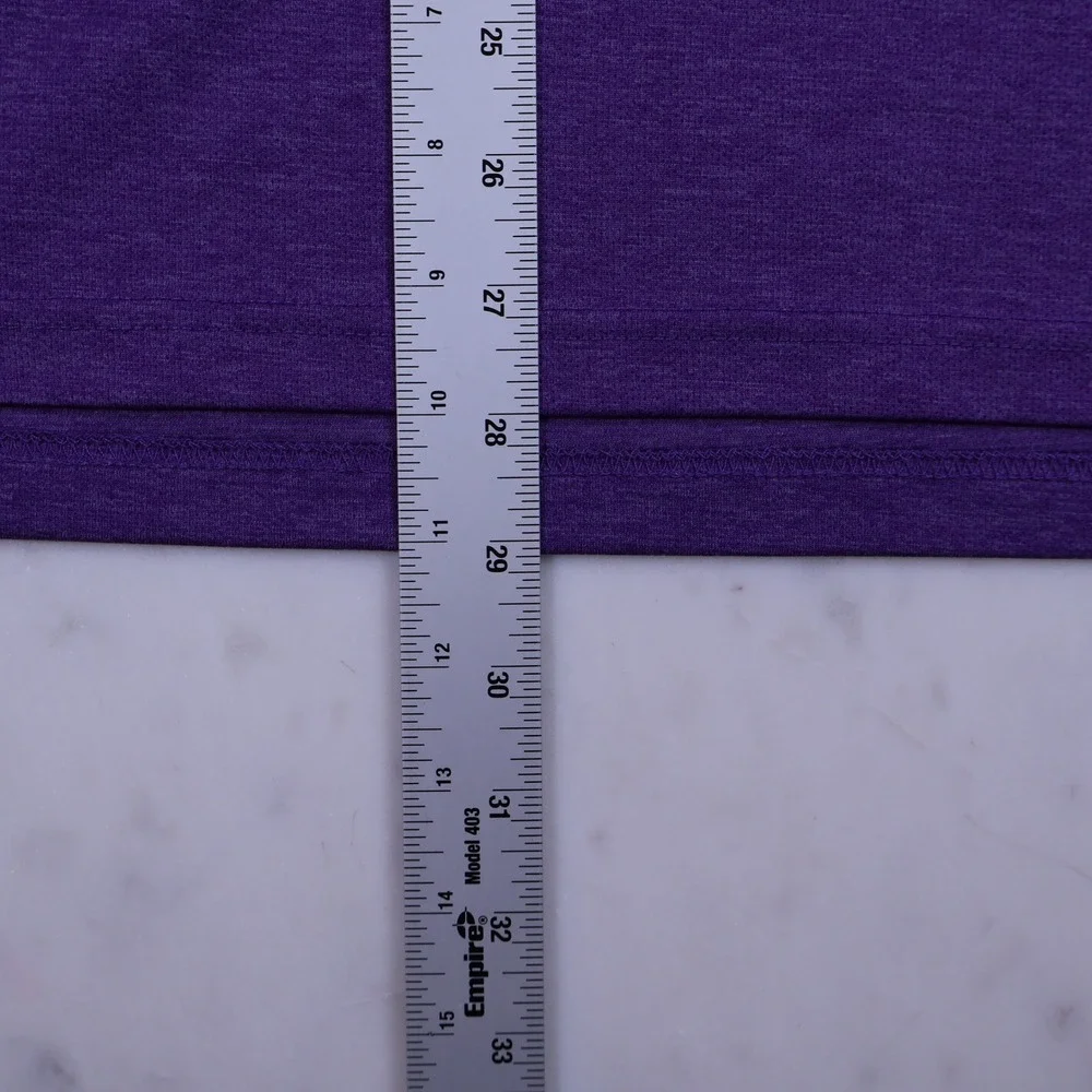 Top of the World LSU Tigers Mens Purple Heathered Polo‎ Large Louisiana State U